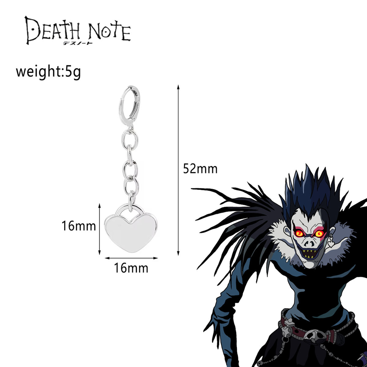Earring Anime Cosplay Ryuk - Death Note