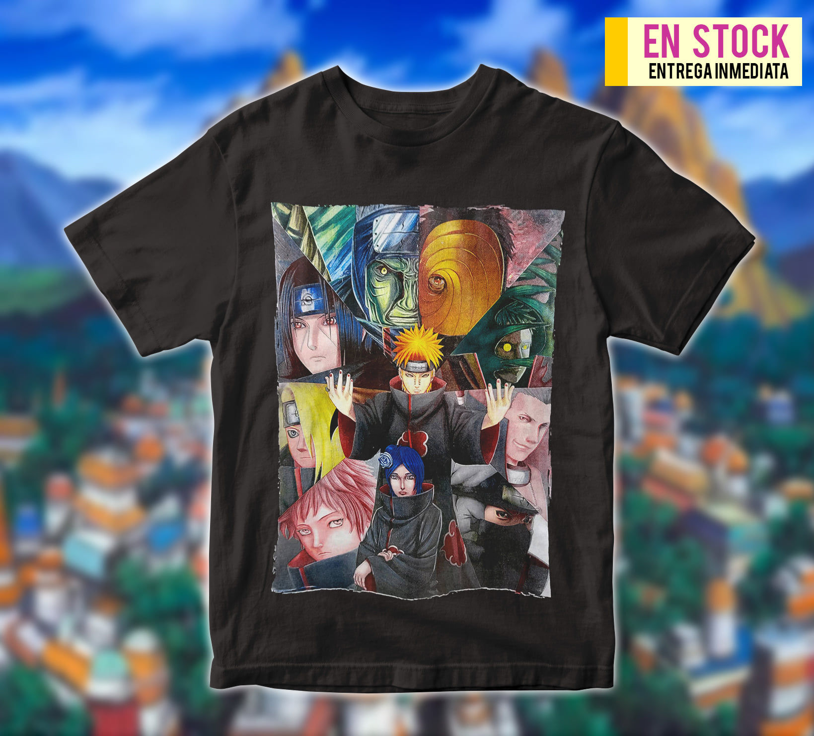 T-Shirt Akatsuki - Naruto Shippuden