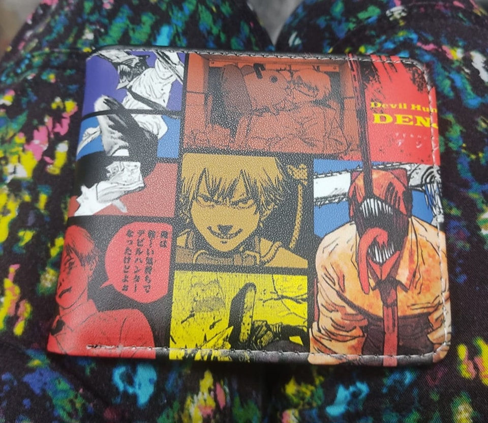 Thumbnail: Wallet Chainsaw man Manga collage