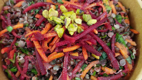 סלט עדשים מהודר לשולחן החג שלכם