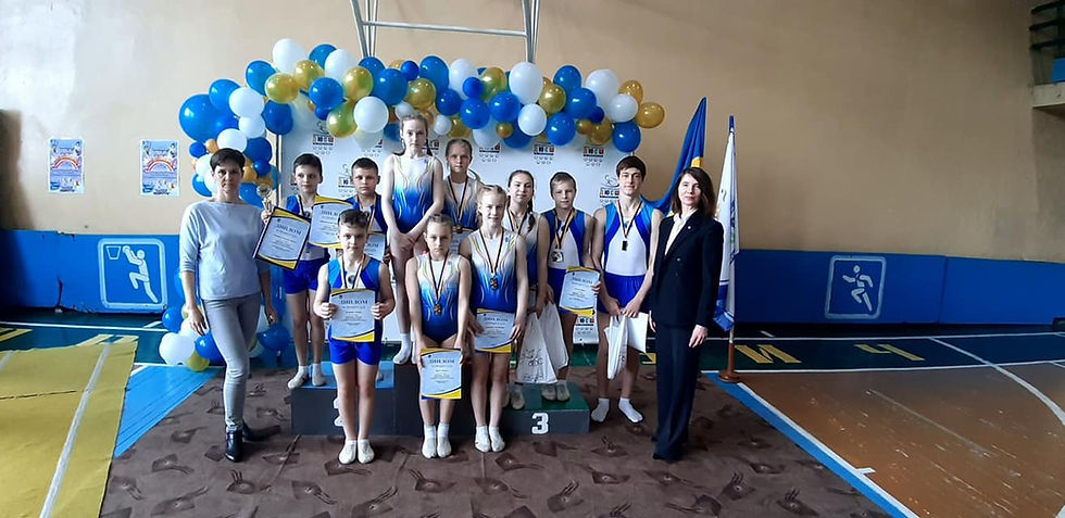 Чемпіонат України зі стрибків на акробатичній доріжці серед юнаків та дівчат