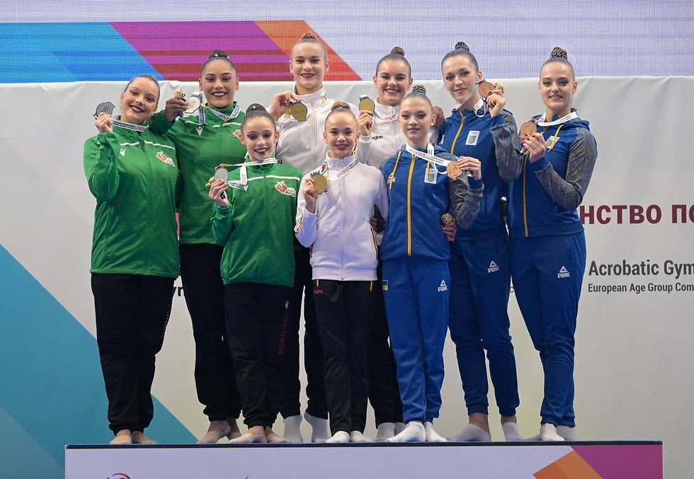 VARNA 2023 European Championships acrobatic gymnastics