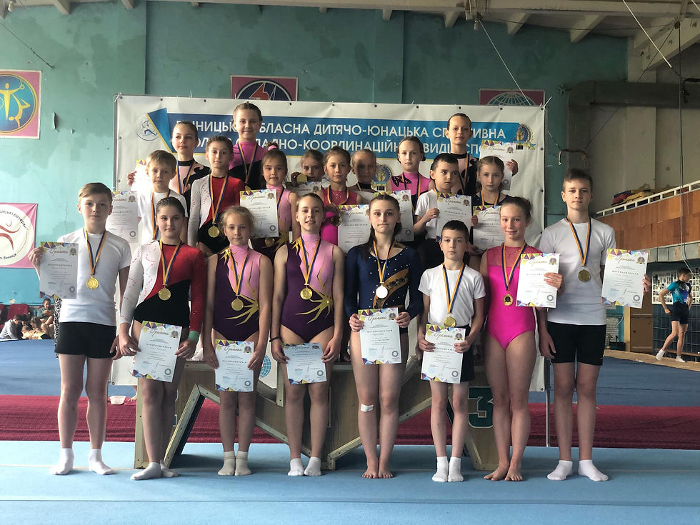 Відкритий чемпіонат Вінницької області зі спортивної акробатики та стрибків на акробатичній доріжці