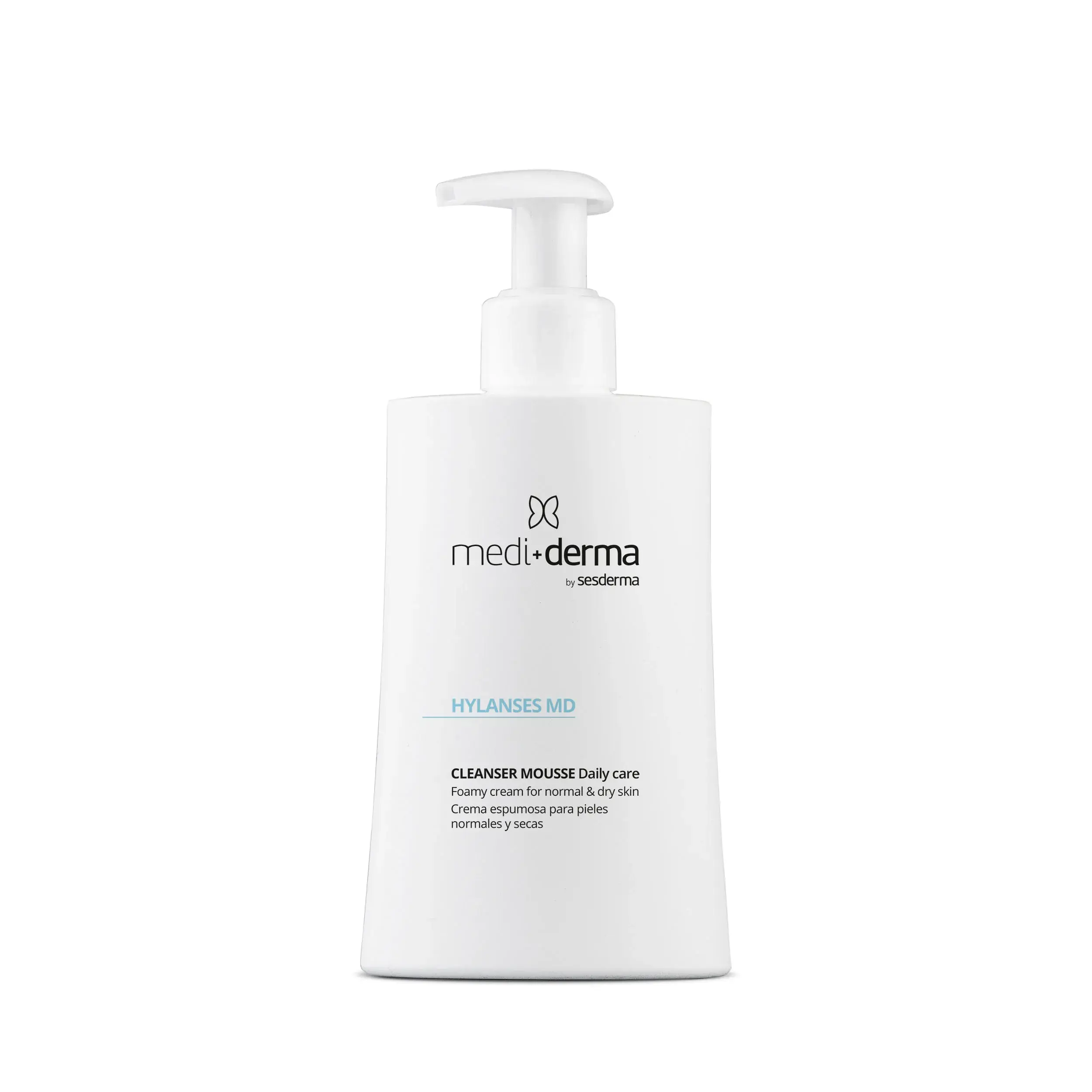 Hylanses Md Cleanser Mousse Daily Care - Creme espuma sem sabão - Mediderma