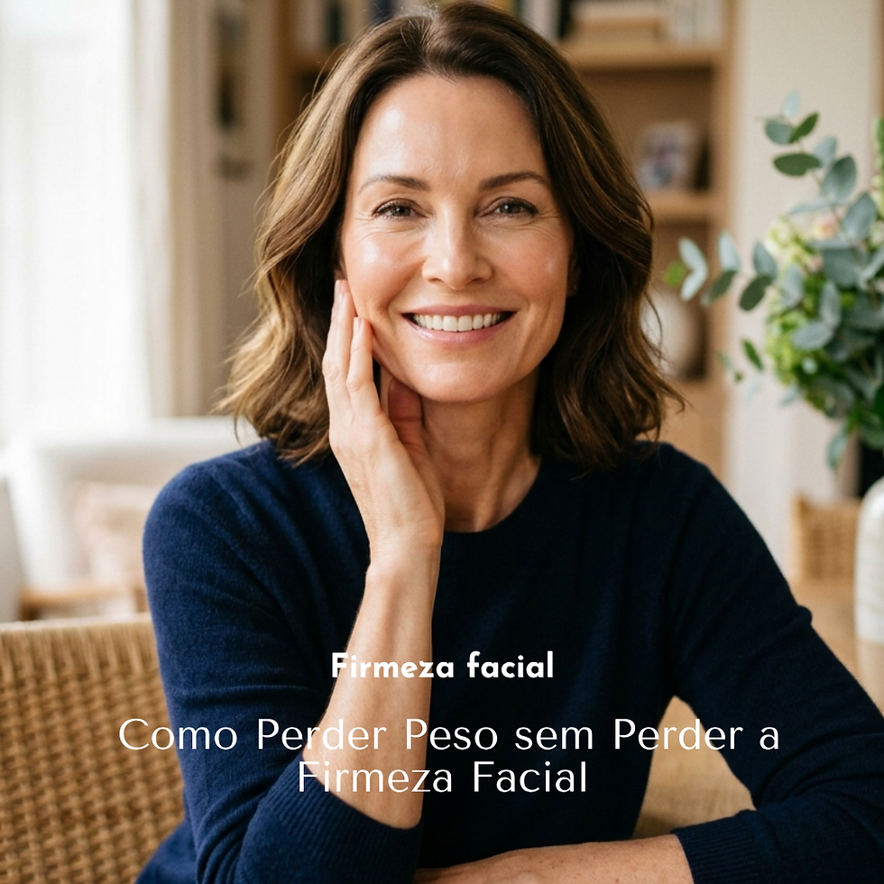 Como Perder Peso sem Perder a Firmeza Facial