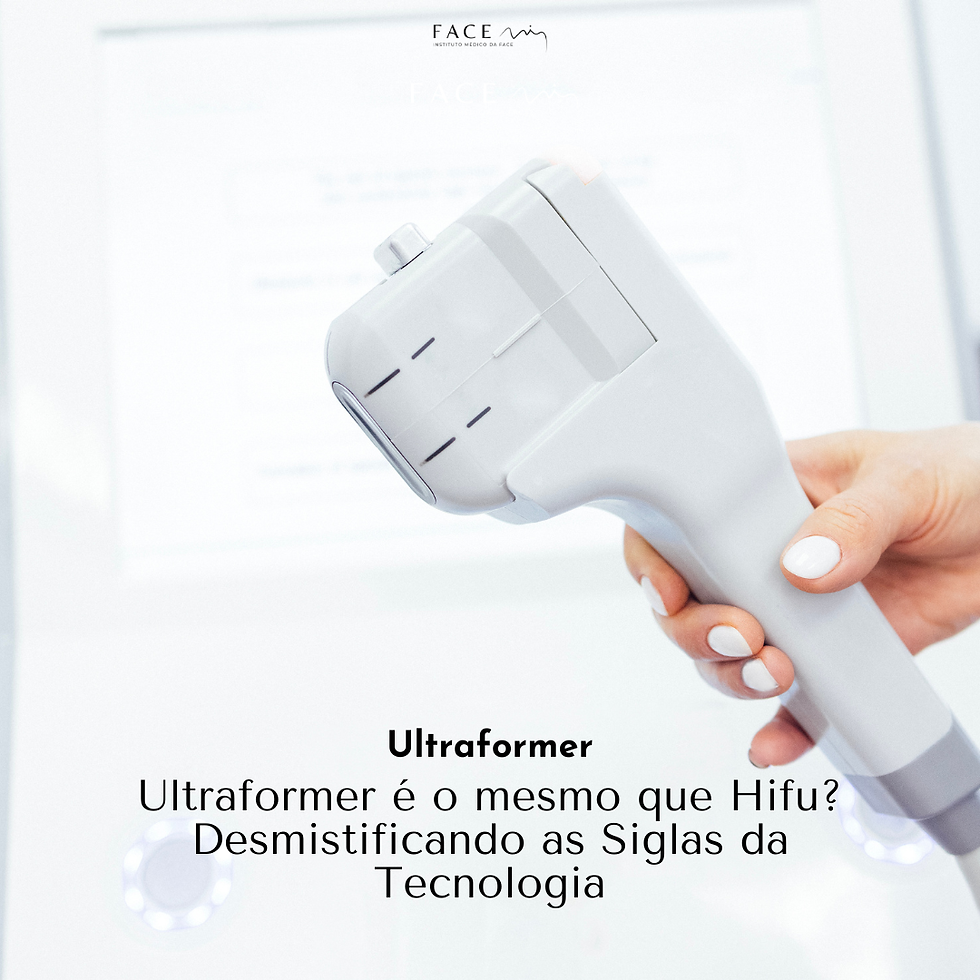 Ultraformer é o mesmo que Hifu? Desmistificando as Siglas da Tecnologia