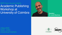 Academic Publishing Workshop (APW) en la Universidad de Coimbra
