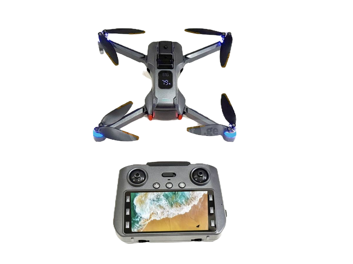 დრონი 4K GPS მონიტორით 1200მ