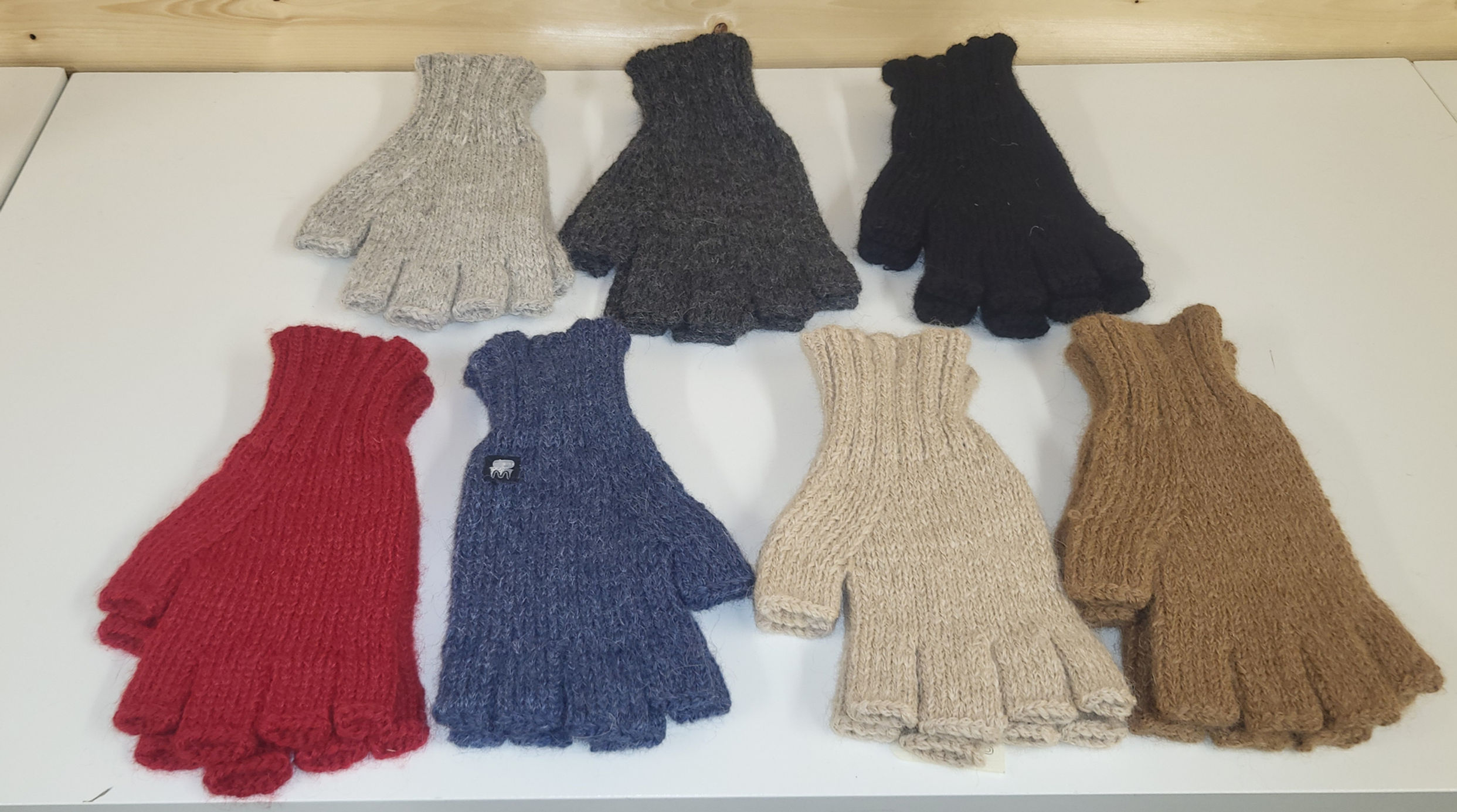 Fingerlose Handschuhe