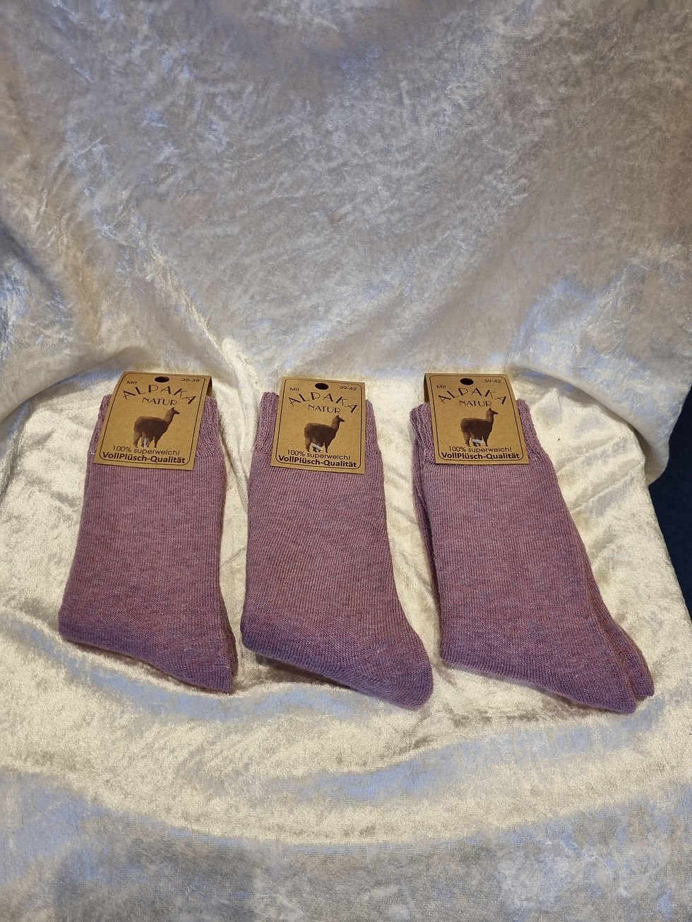 Miniaturbild: Socken Vollplüsch (dick)