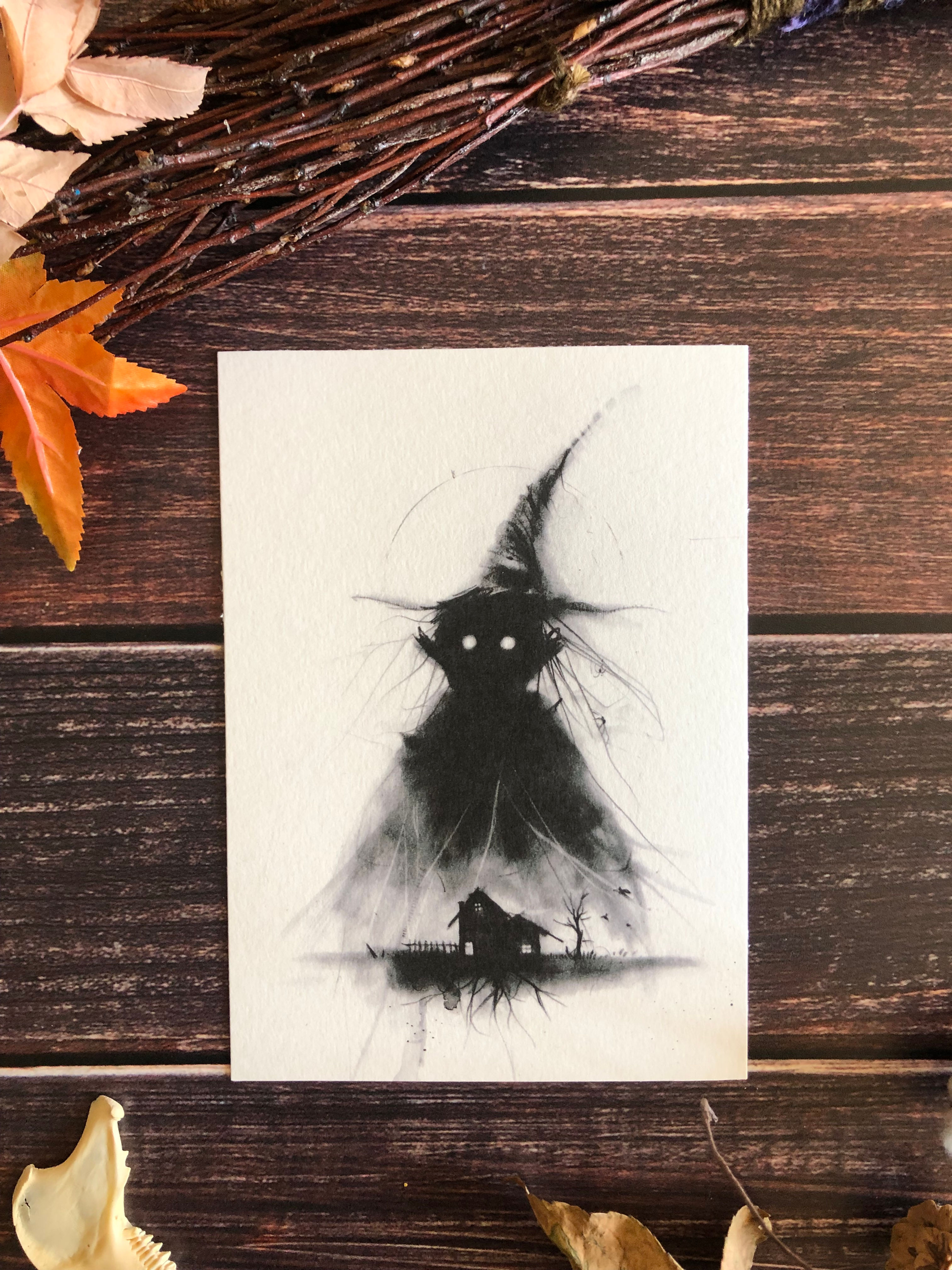 Witchy Season-Dark Art Print