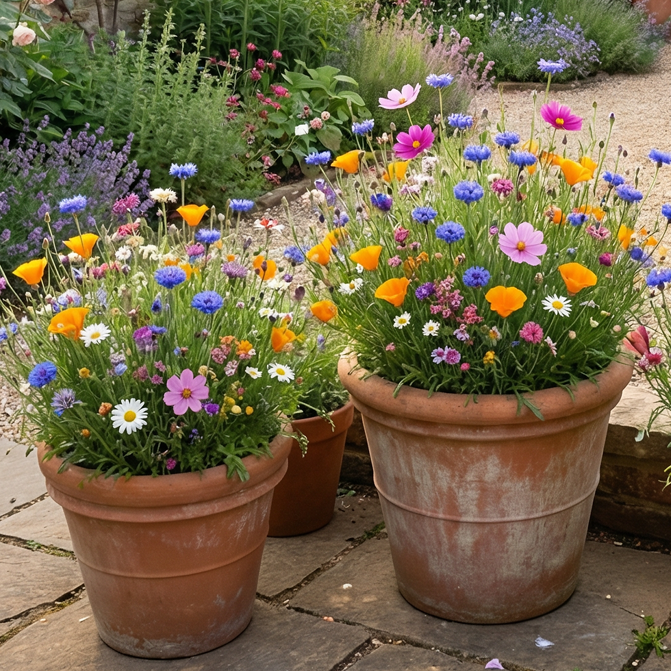 Thumbnail: Meadow Mix High Colour Wildflower Bee Bombs Seeds