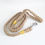 Thumbnail: Strong Natural Jute Dog Lead Leash - Yellow - Handmade by Nature's Goodies