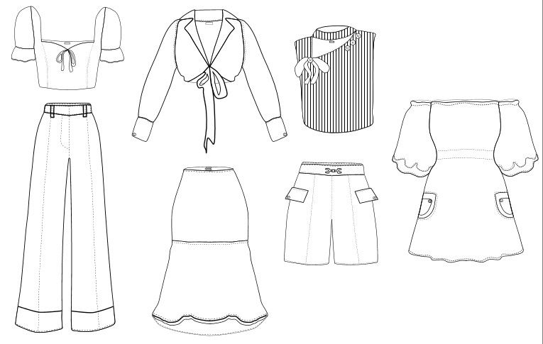 Garment Outlines