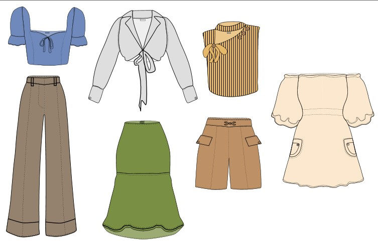 Filled Garments