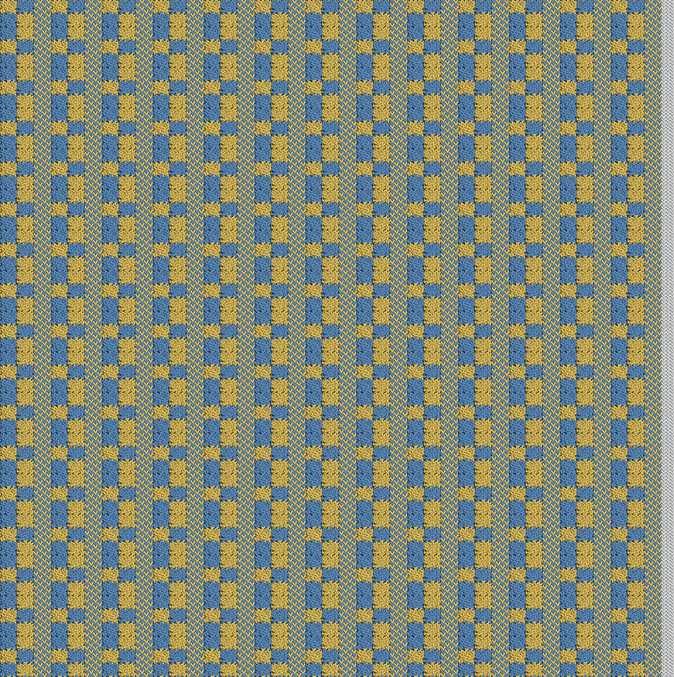 Gingham Inspired Knit