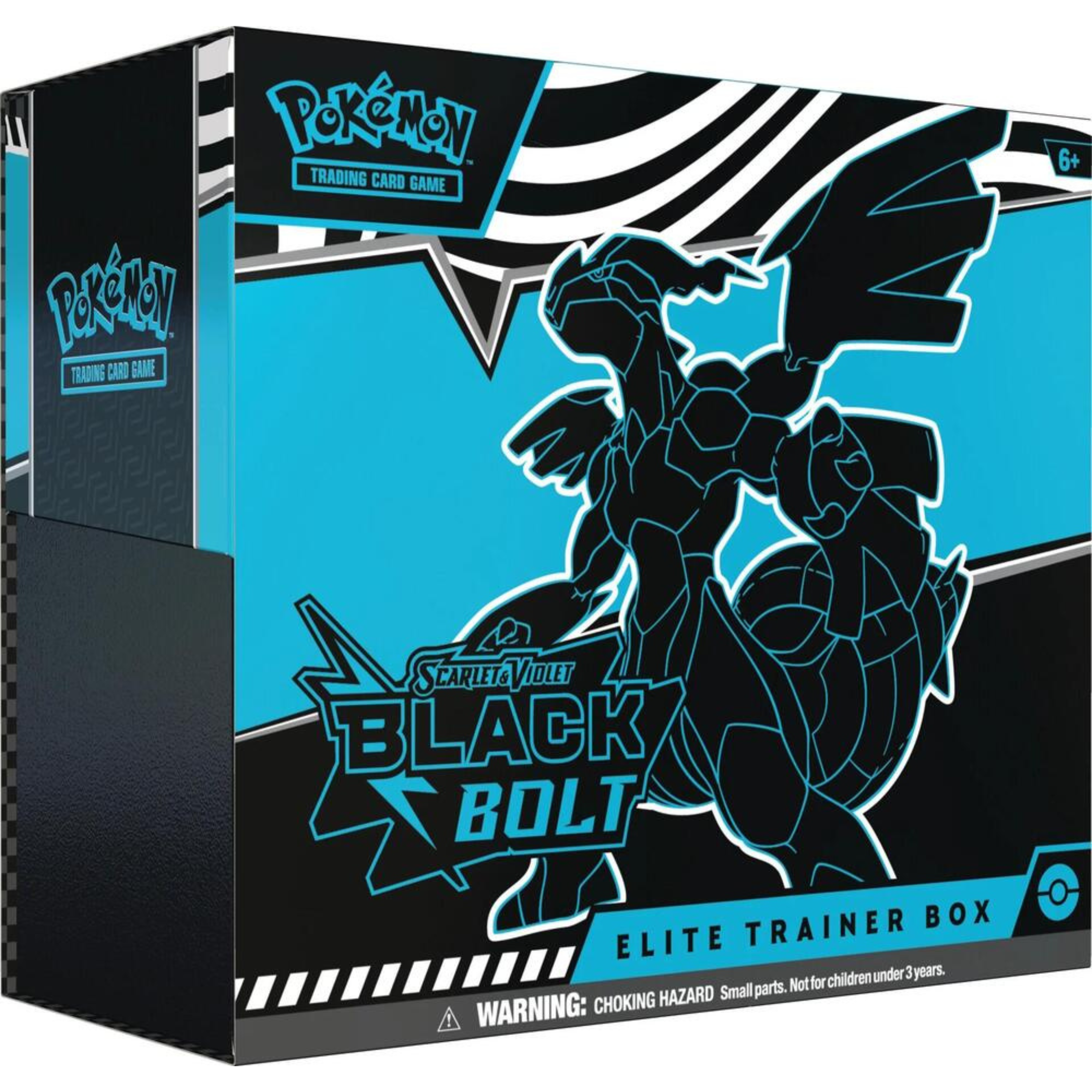 one pokemon elite trainer box from the set black bolt