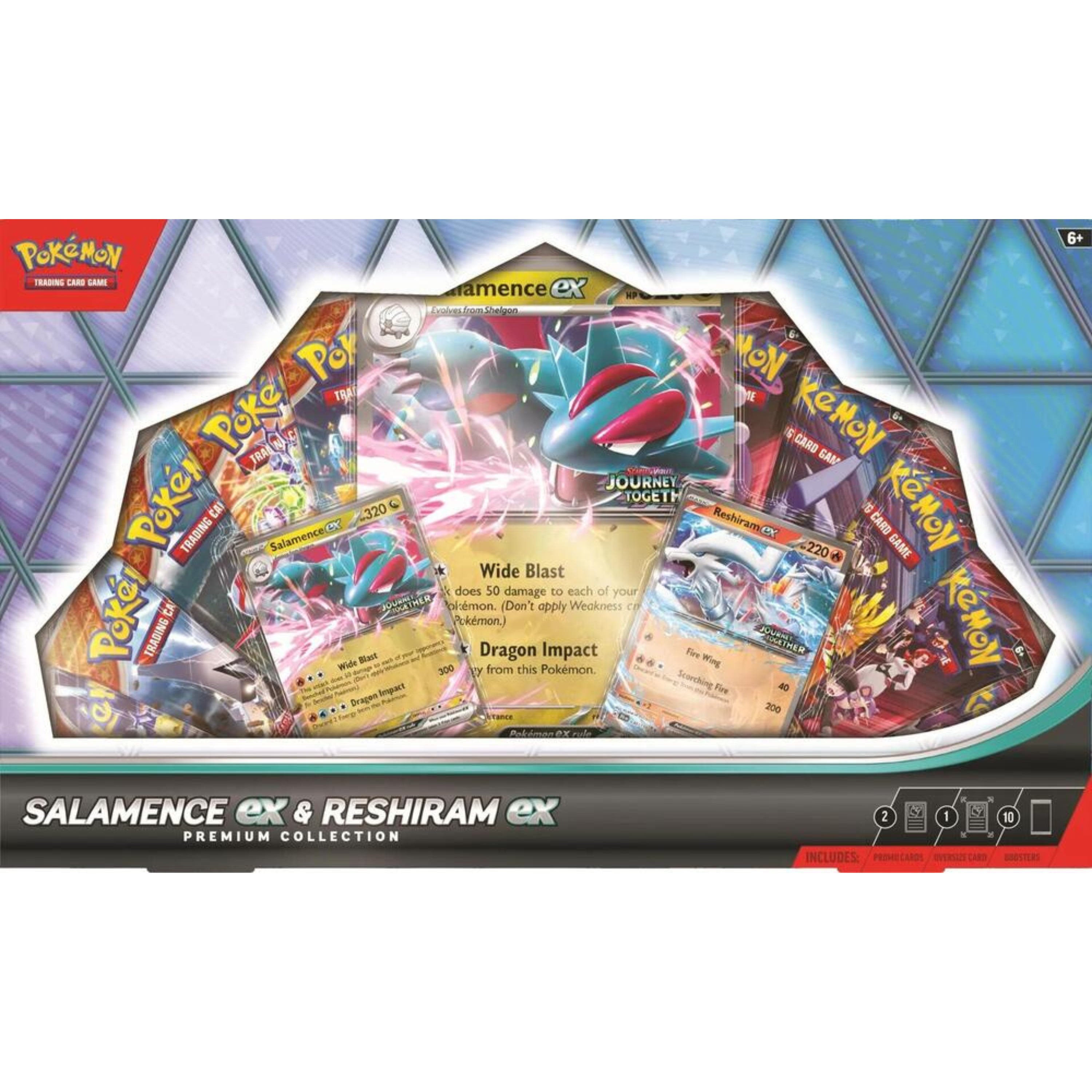 one pokemon premium collection of salamence ex