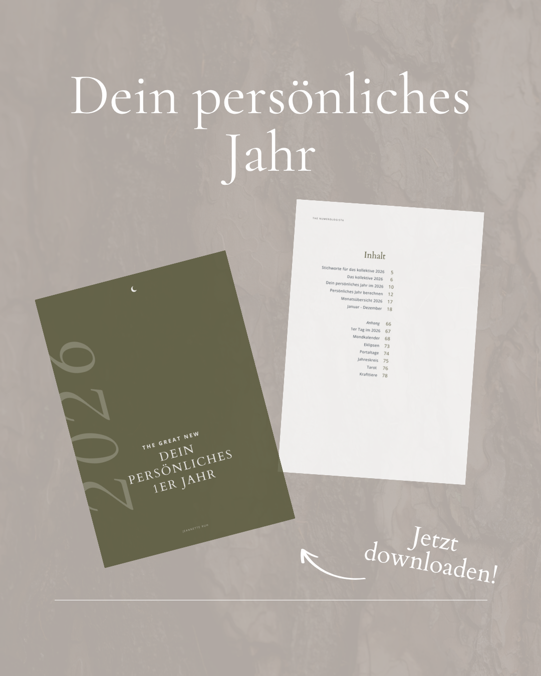 Dein persönliches 1er Jahr 2026