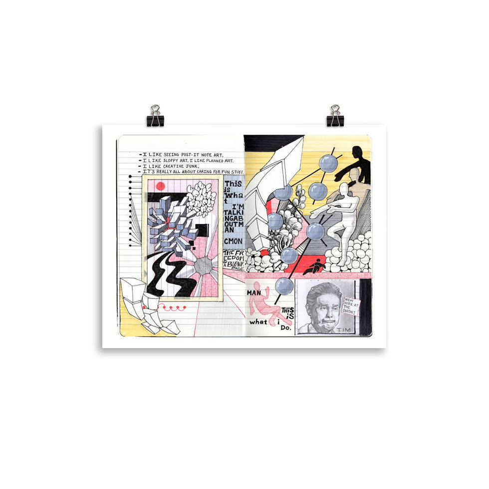 Thumbnail: Sketchbook Page 01 - Poster