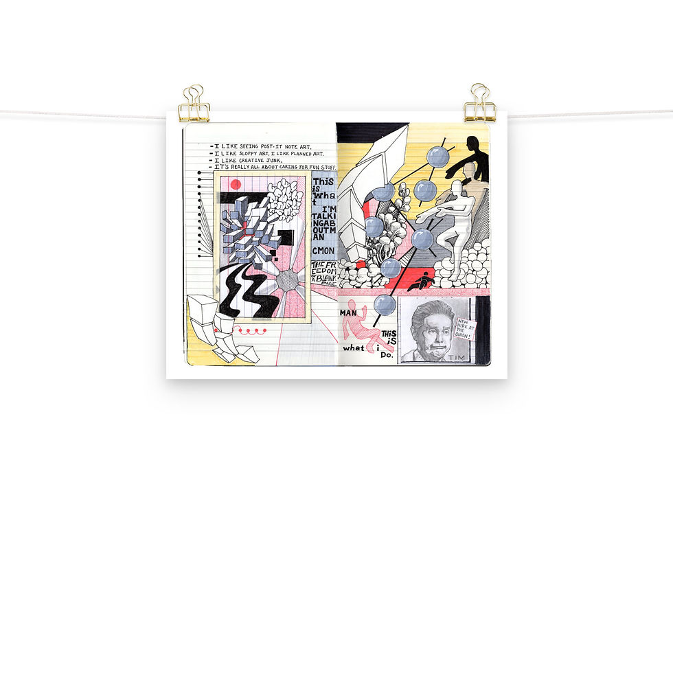 Thumbnail: Sketchbook Page 01 - Poster