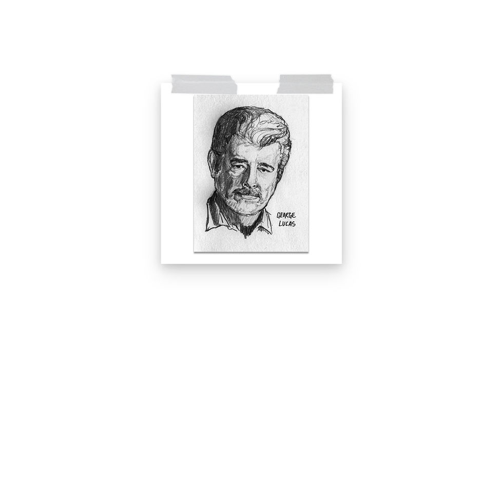 Thumbnail: George Lucas - Portrait Poster