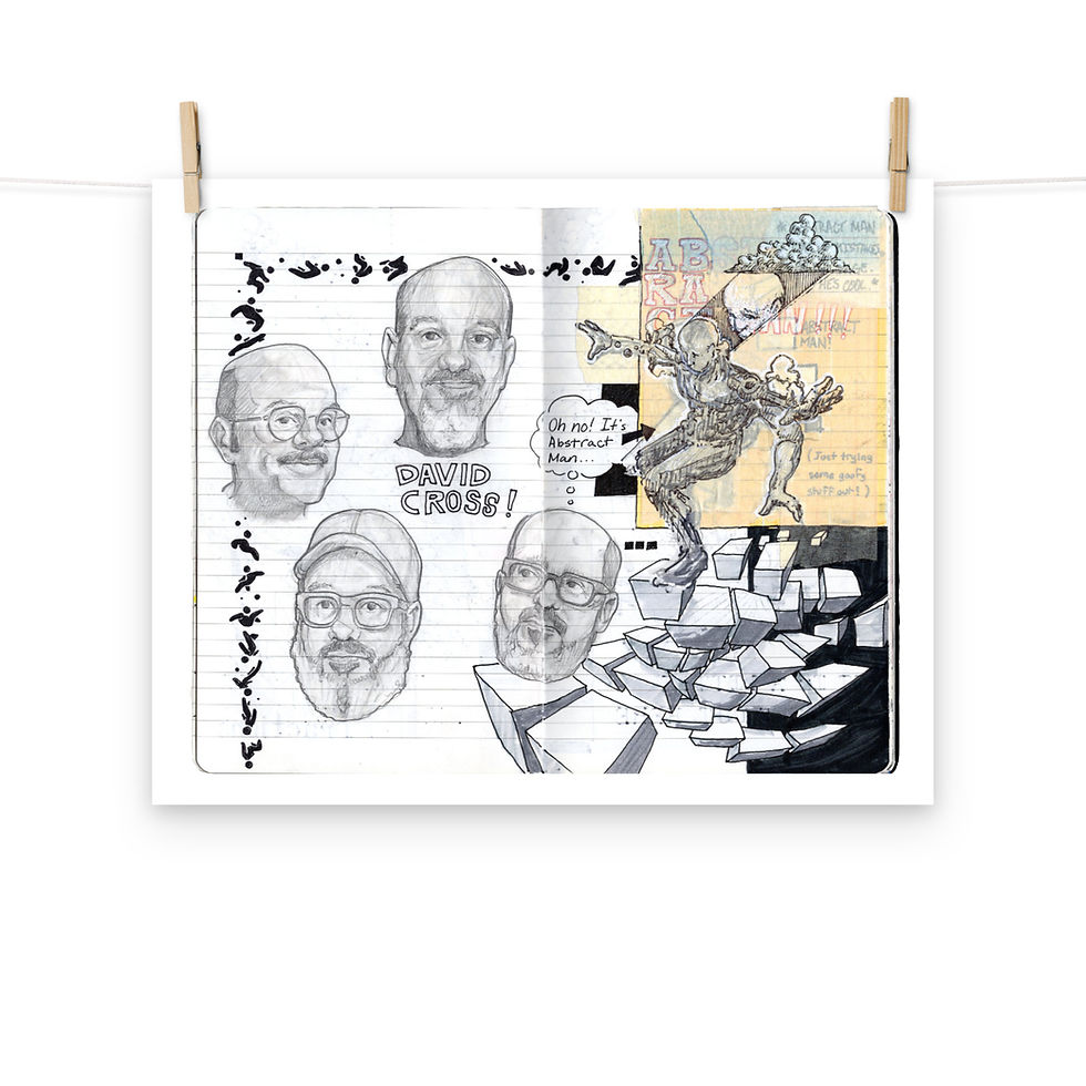 Thumbnail: Sketchbook Page 04 - Poster