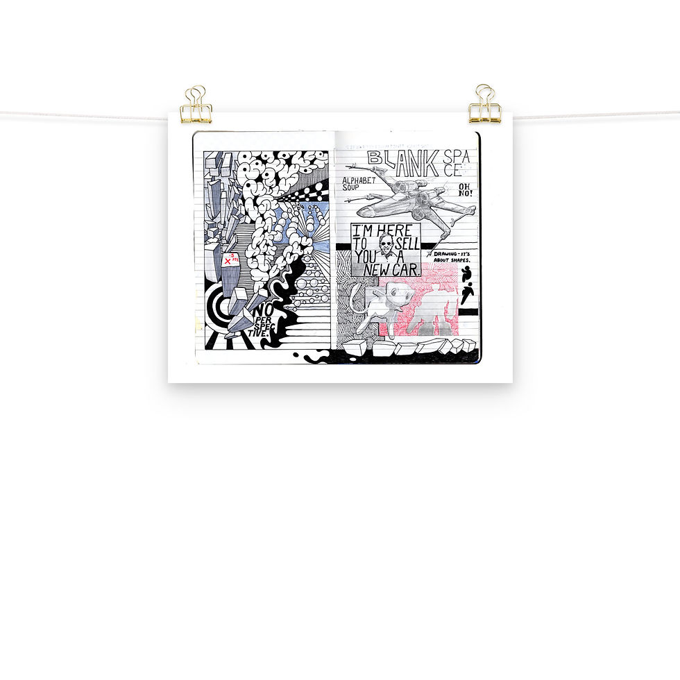 Thumbnail: Sketchbook Page 02 - Poster