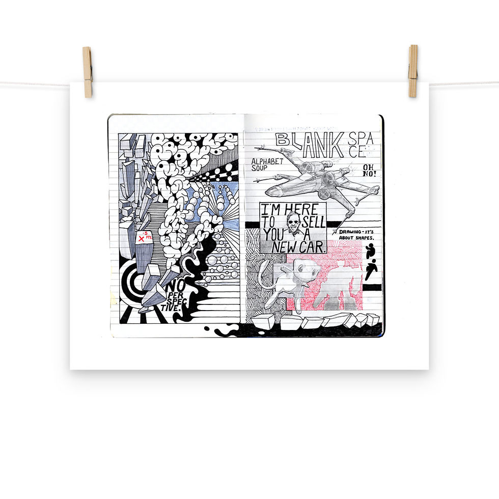 Thumbnail: Sketchbook Page 02 - Poster