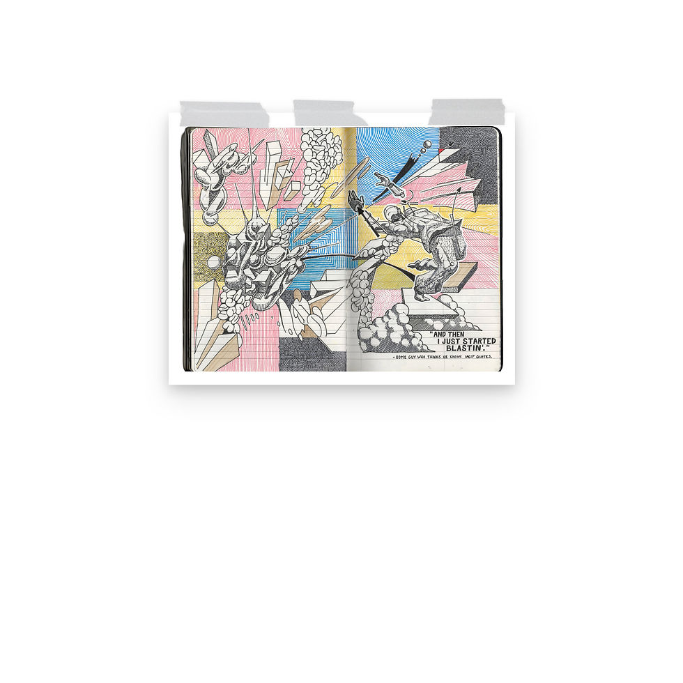Thumbnail: Sketchbook Page 08 - Poster