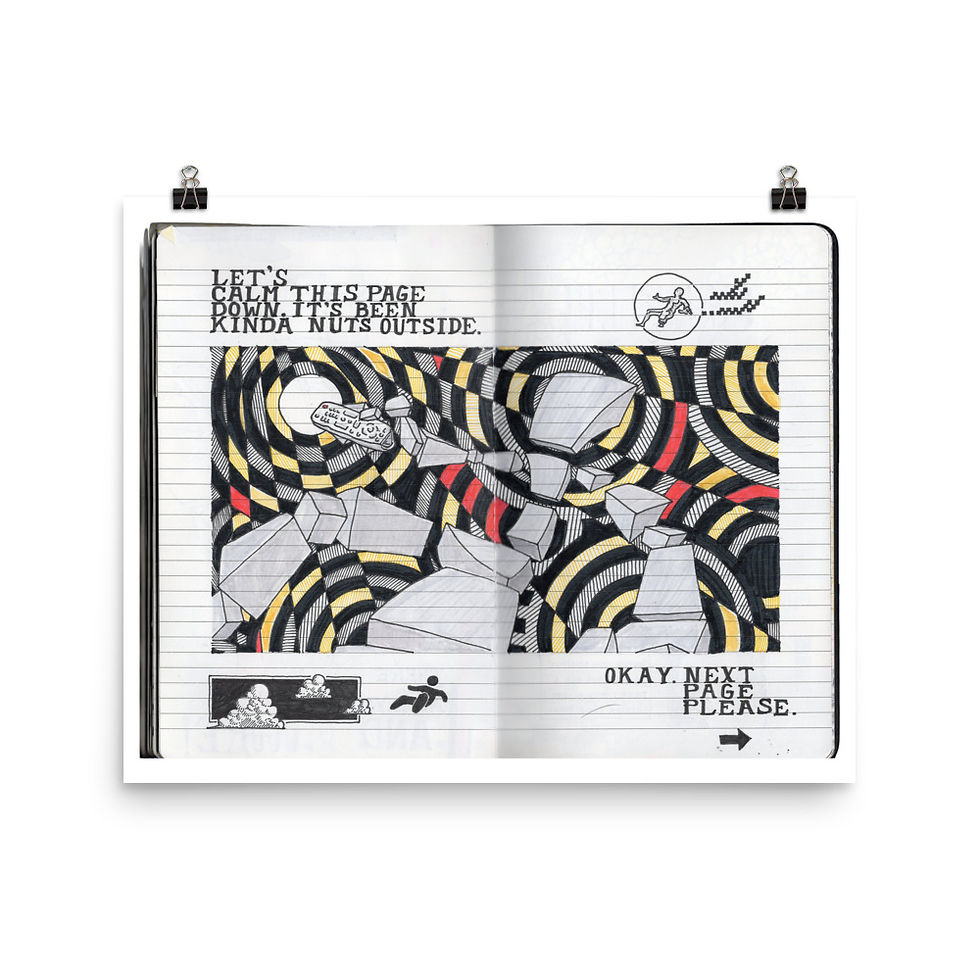 Thumbnail: Sketchbook Page 12 - Poster