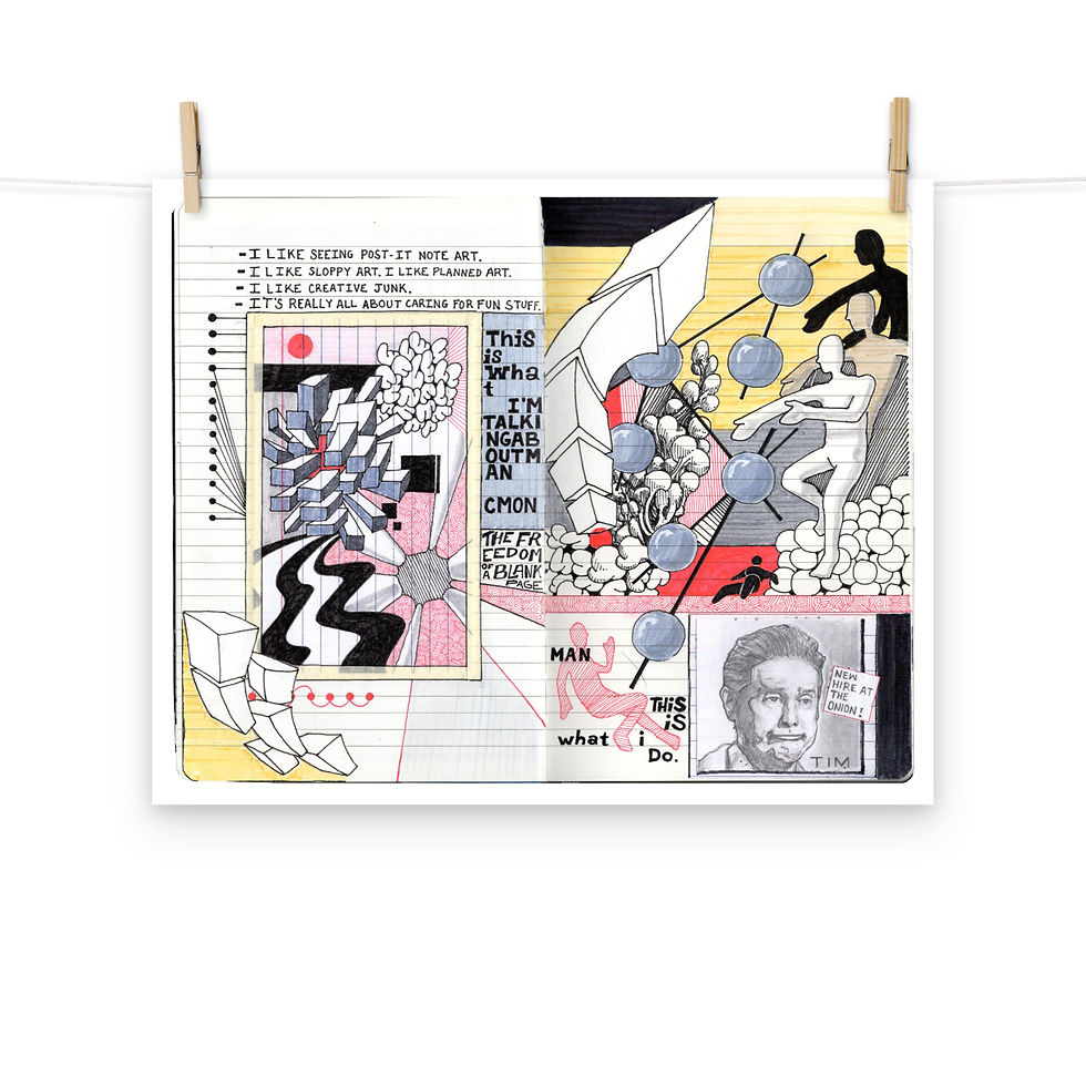 Thumbnail: Sketchbook Page 01 - Poster
