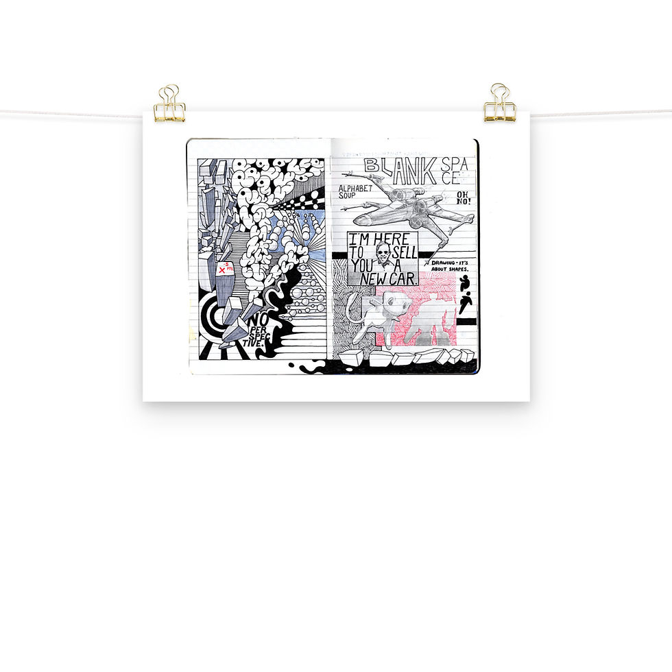 Thumbnail: Sketchbook Page 02 - Poster