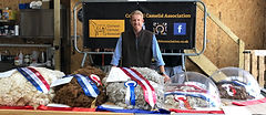 Tim Hey and the winning fleeces