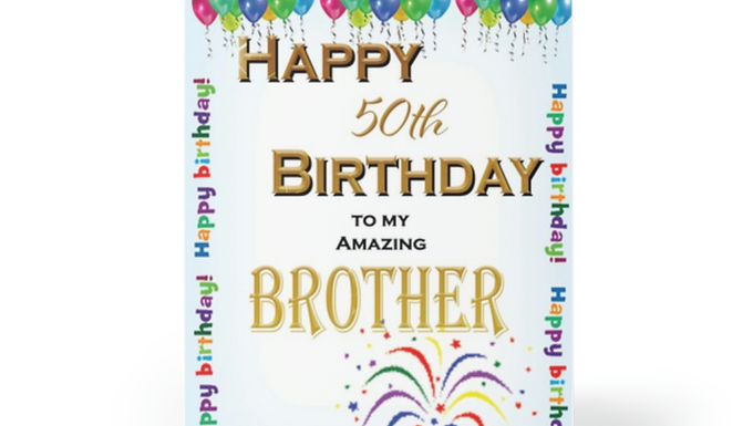 Birthday 20181109, Brother Greeting Cards (8 pcs)