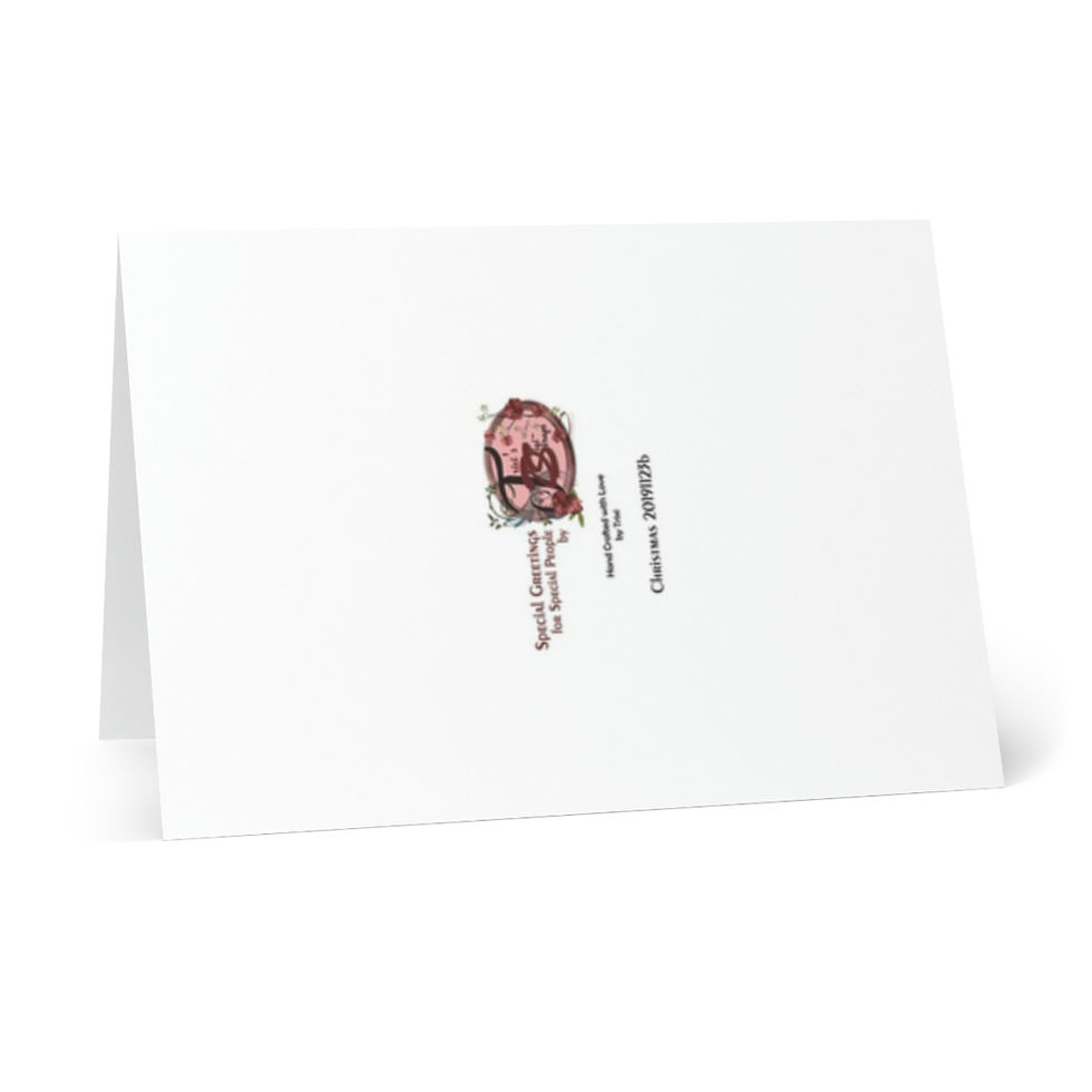Thumbnail: Christmas 20191123b Greeting Cards (8 pcs) #128