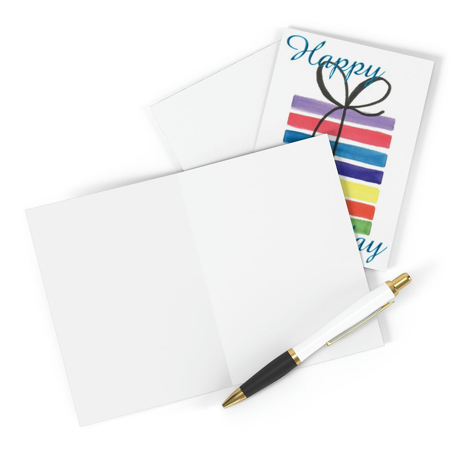 Thumbnail: Greeting Cards (8 pcs) #185