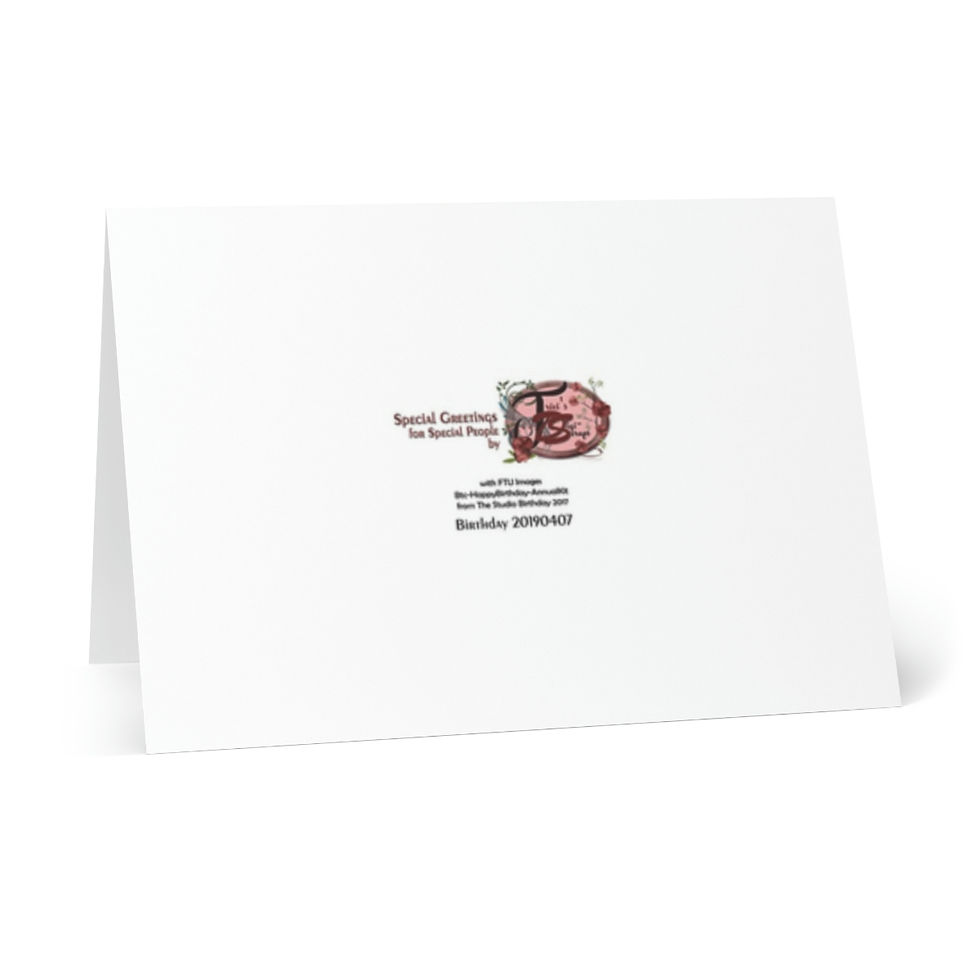 Miniaturbild: Birthday 20190407 Greeting Cards (8 pcs)