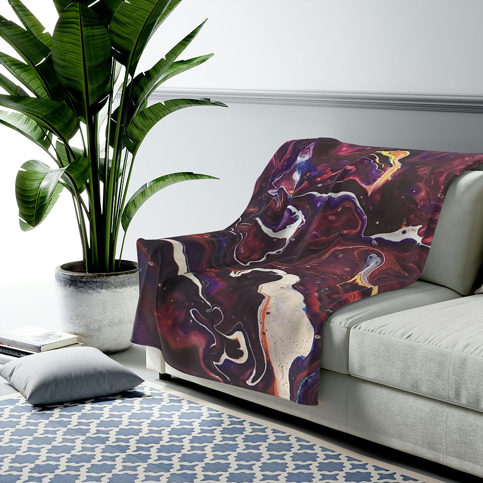 Miniaturbild: Velveteen Plush Blanket #730