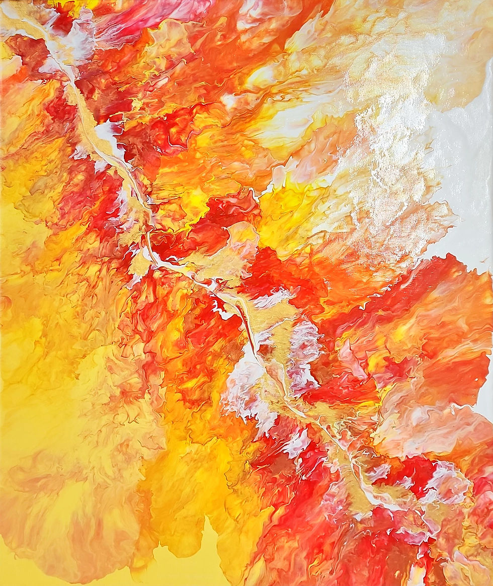 Miniaturbild: #942 Fiery Feather Dutch Pour