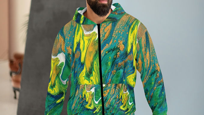 #1010 Unisex Zip Hoodie