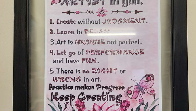 Embrace the Artist in You