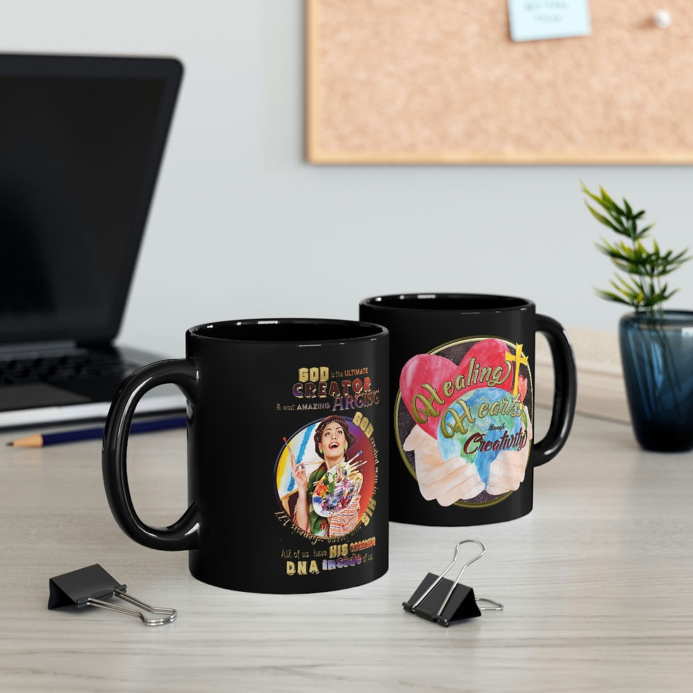 Miniaturbild: Black Mug 11oz #215