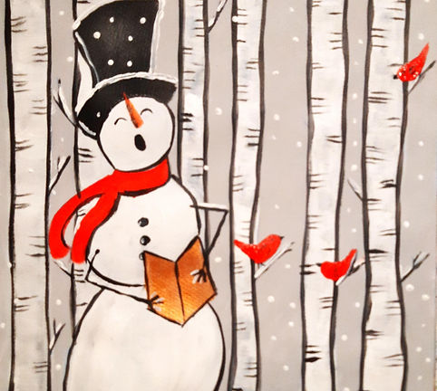 Joyful Snowman