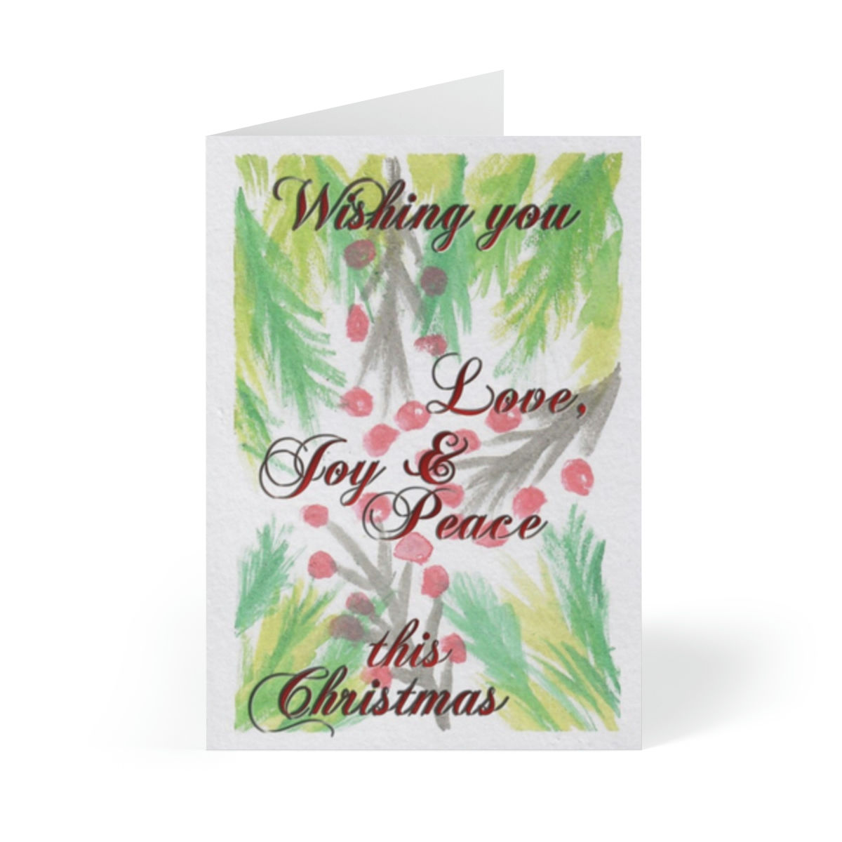 Christmas 20191123b Greeting Cards (8 pcs) #128