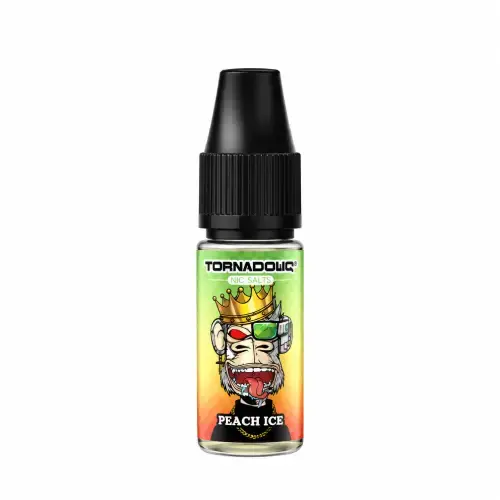 Miniature : Flacon Tornadoliq Peach Ice sel de nicotine