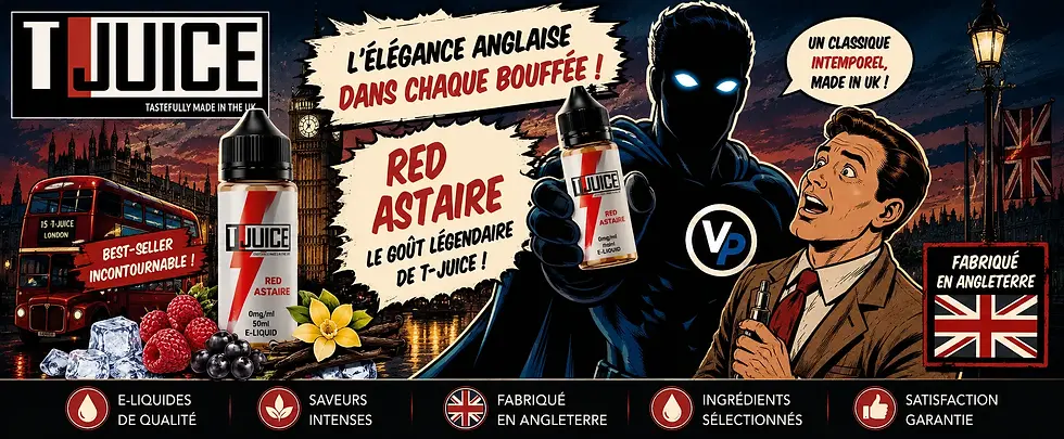 E-liquides T-Juice vape cigarette électronique Vapopote