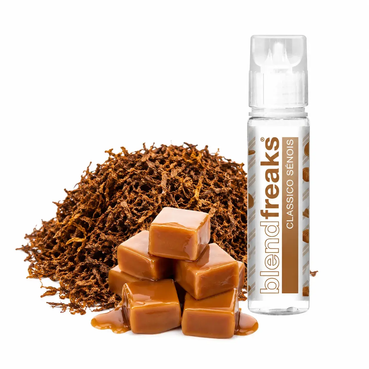 E-liquide Sénois 50ml ambiance western américain avec saveur tabac caramel et cigarette électronique