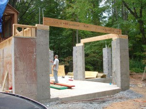 split level renovation construction