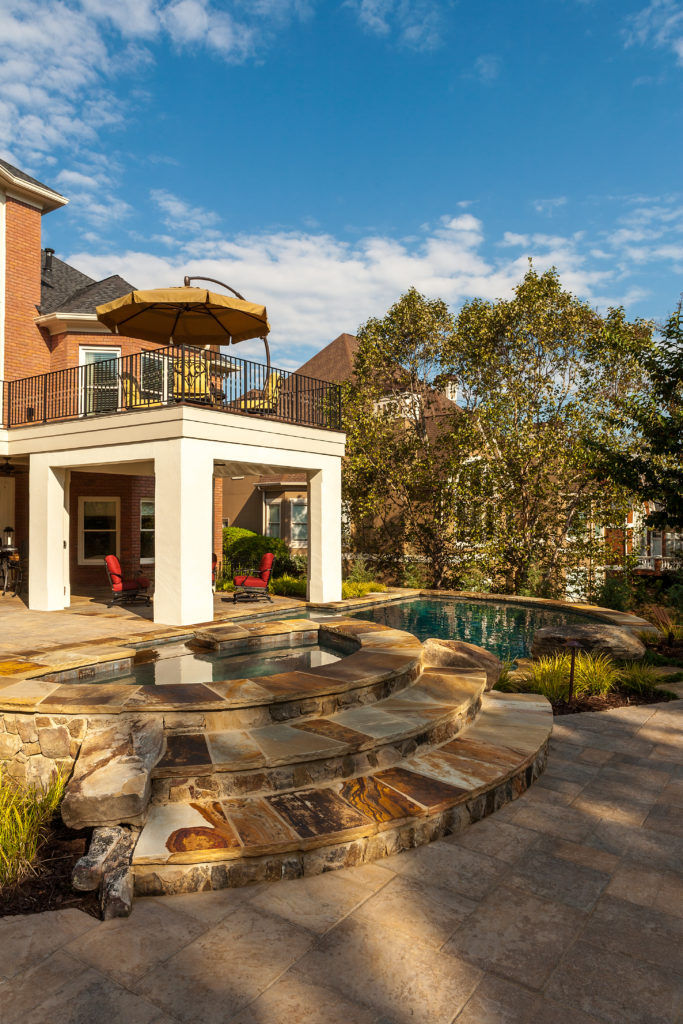 St Marlow Residence Backyard